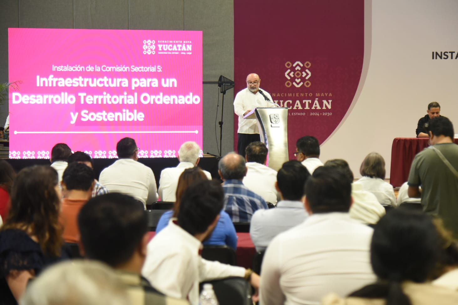 Se instala la Comisión Sectorial 5 del COPLEDEY, enfocada en infraestructura sostenible y ordenamiento territorial como pilares del Plan Estatal de Desarrollo Renacimiento Maya 2024-2030.