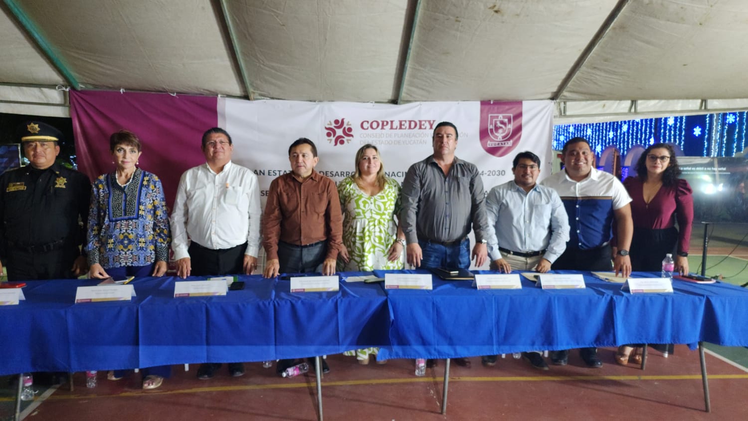 Conkal fue sede de la cuarta consulta ciudadana de COPLEDEY, reuniendo sectores diversos para construir el Plan Estatal de Desarrollo Renacimiento Maya 2024-2030.